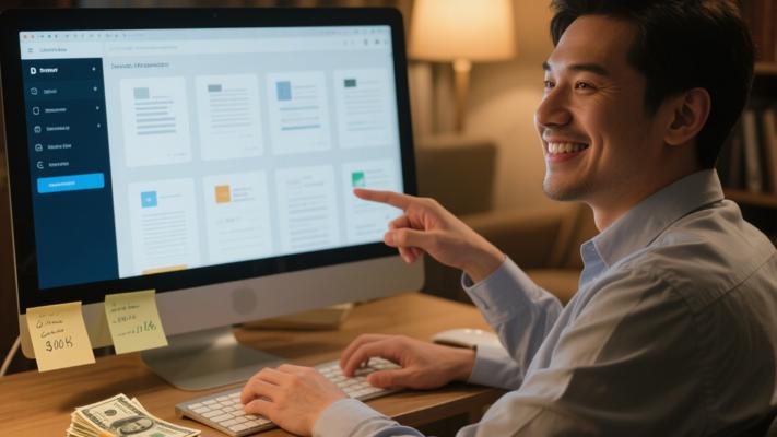 上班族副业指南：代下载文档轻松赚钱的故事