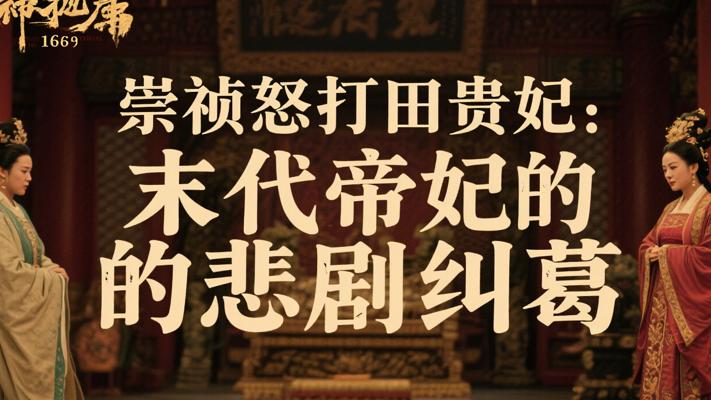 崇祯怒打田贵妃：末代帝妃的悲剧纠葛