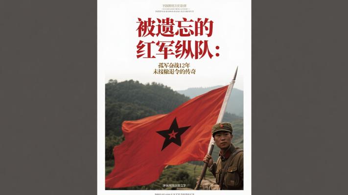 被遗忘的红军纵队：孤军奋战12年未接撤退令的传奇