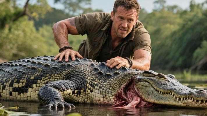 与贝爷荒野求生：鳄鱼生前最没尊严的时刻