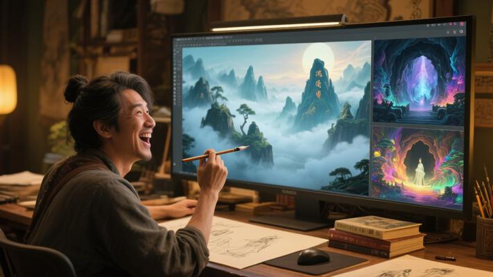 PNG高清修仙专用背景：打造沉浸式修仙世界