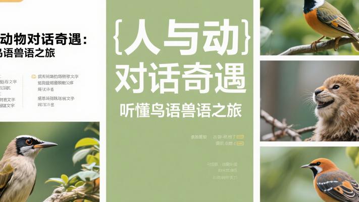 人与动物对话奇遇：听懂鸟语兽语的奇妙旅程