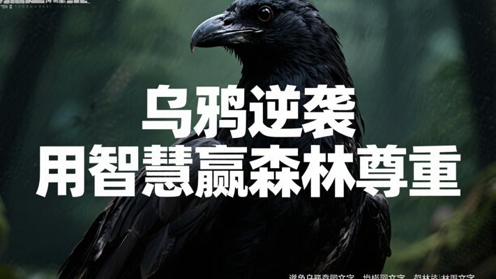 乌鸦逆袭记：丑鸟用智慧赢得森林尊重