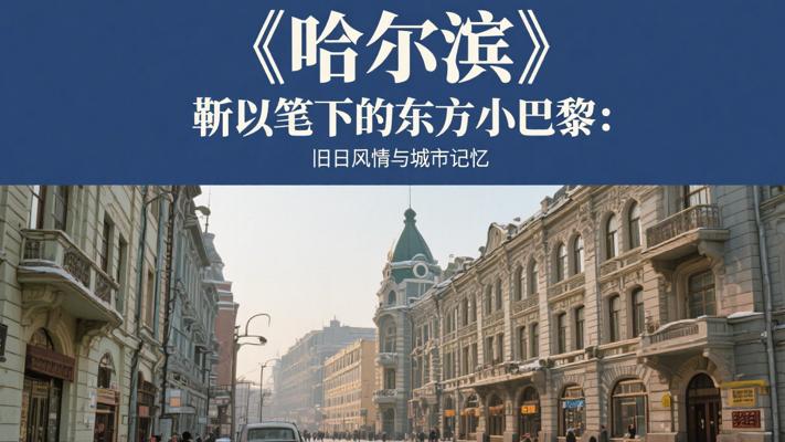 《哈尔滨》靳以笔下的东方小巴黎：旧日风情与城市记忆