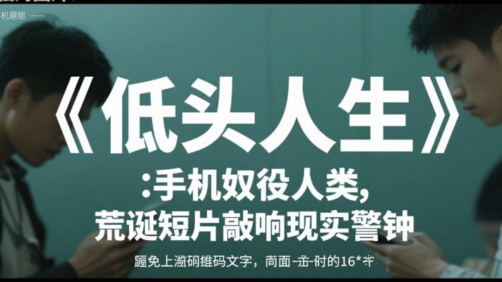 《低头人生》：当手机奴役人类荒诞短片叩击现实的警钟