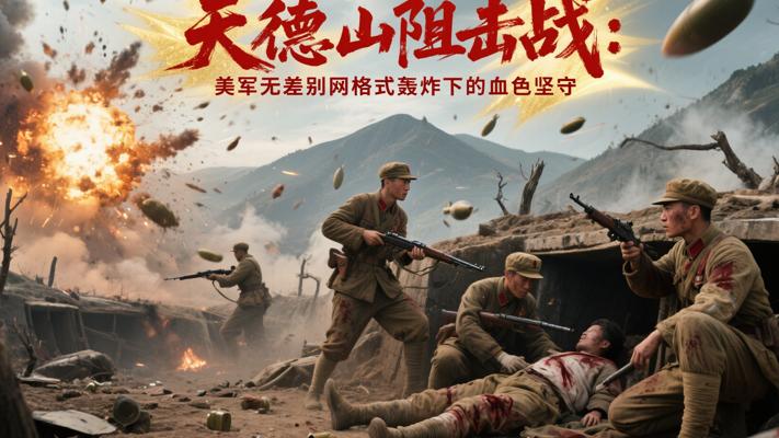 天德山阻击战：美军无差别网格式轰炸下的血色坚守