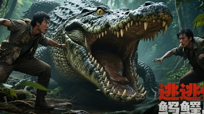 《逃亡鳄鱼岛》：惊悚之旅中人与巨鳄的生死博弈