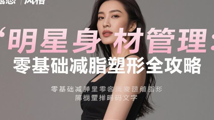 明星身材管理：零基础减脂塑形全攻略