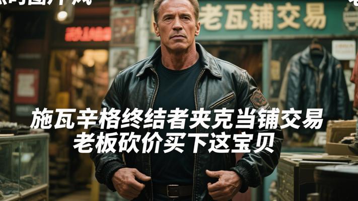 施瓦辛格终结者夹克当铺交易 老板砍价买下这宝贝
