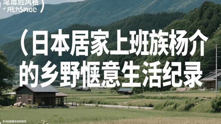 日本居家上班族杨介的乡野惬意生活纪录