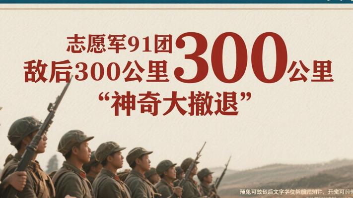 志愿军91团敌后300公里“神奇大撤退”