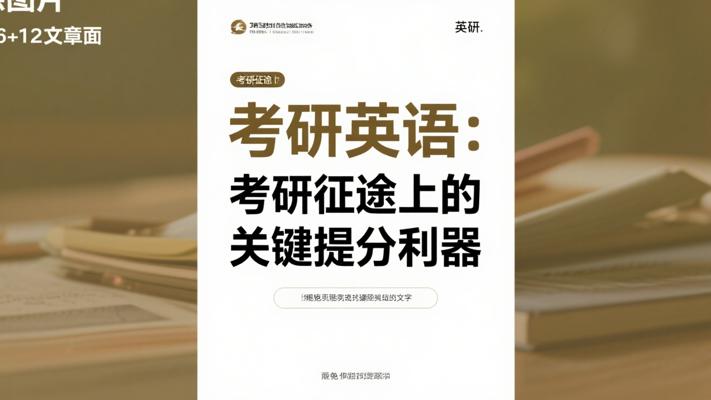 考研英语：考研征途上的关键提分利器