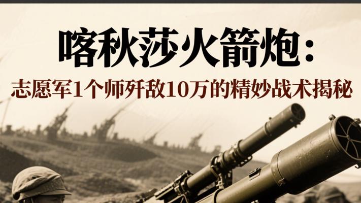 喀秋莎火箭炮：志愿军1个师歼敌10万的精妙战术揭秘