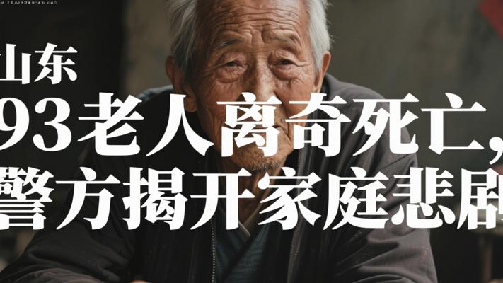 山东93岁老人离奇死亡 警方抽丝剥茧揭开家庭悲剧