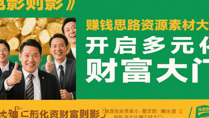 赚钱思路资源素材大全：开启多元创富大门
