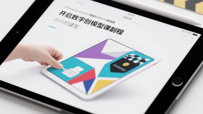 iPad设计建模课程：开启数字创作新旅程