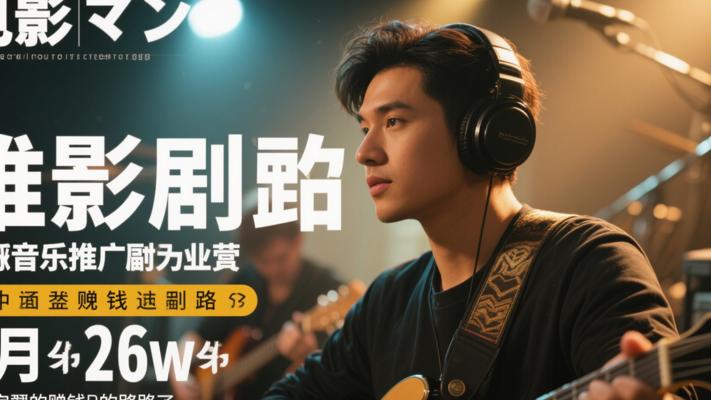 揭秘音乐推广副业：月入2.6万的冷门赚钱门路