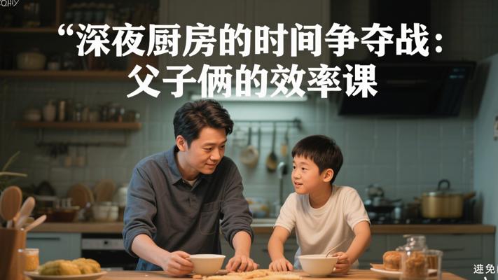 深夜厨房的时间争夺战：父子俩的效率课