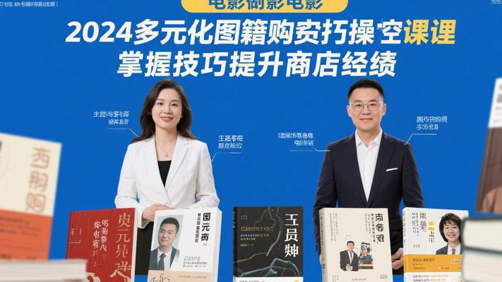 2024多元化图书带货实操课：掌握技巧提升销售业绩