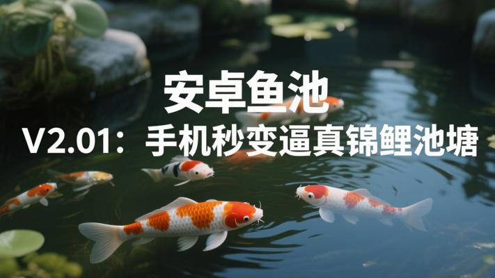 安卓鱼池V2.01：手机秒变逼真锦鲤池塘