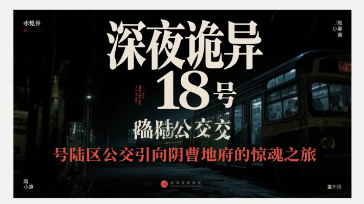 深夜诡异 18 号陆区公交引向阴曹地府的惊魂之旅