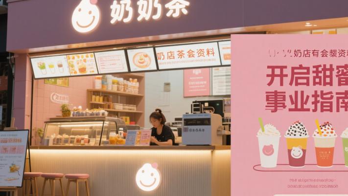 奶茶店开店全套资料：开启甜蜜事业指南