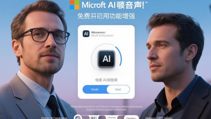 微软AI配音神器免费好用功能强大