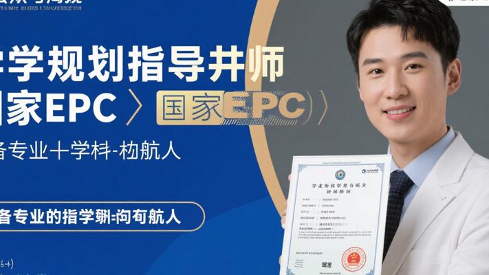 升学规划指导师国家EPC认证：培育专业升学引航人
