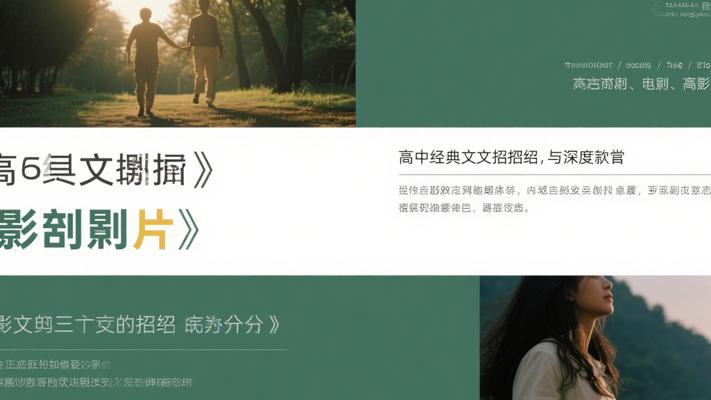 高中经典美文摘抄与深度赏析