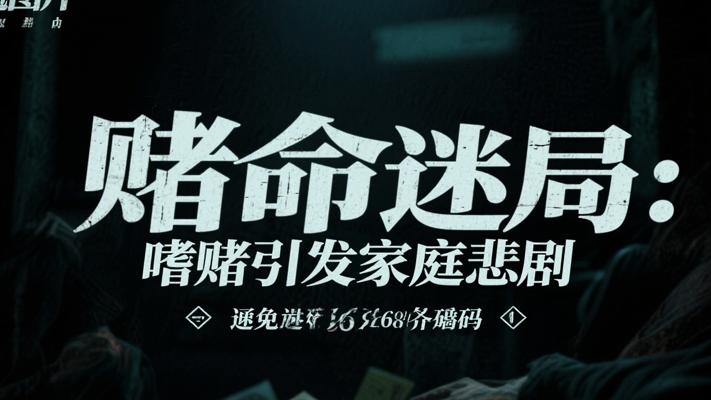 赌命迷局：嗜赌成性引发的家庭恐怖悲剧