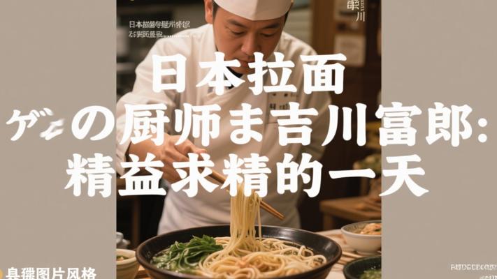 日本拉面店厨师吉川富郎的一天：精益求精的美食匠人日常