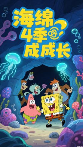 《海绵宝宝第4季》：海底冒险中的欢乐与成长