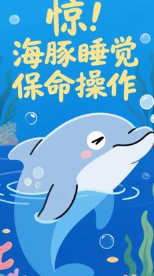 惊！海豚睡觉时竟有这神奇保命操作