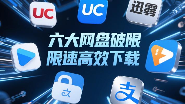 夸克UC迅雷等六大网盘：突破限速畅享高效下载