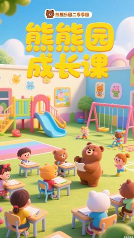 《熊熊乐园第二季》：幼儿园里的成长必修课