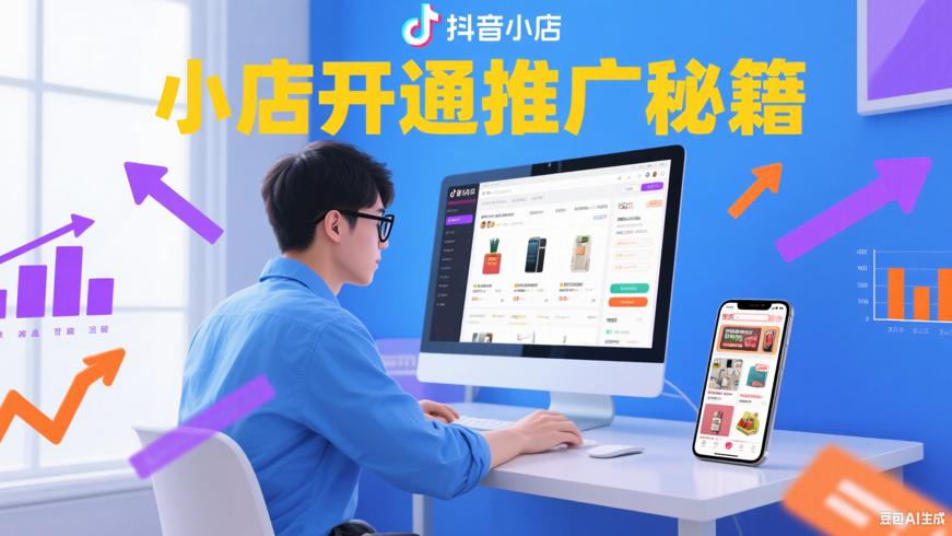 抖音小店商品橱窗开通及推广全流程故事