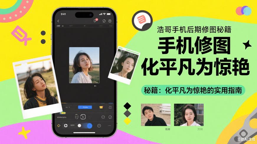 浩哥手机后期修图秘籍：化平凡为惊艳的实用指南
