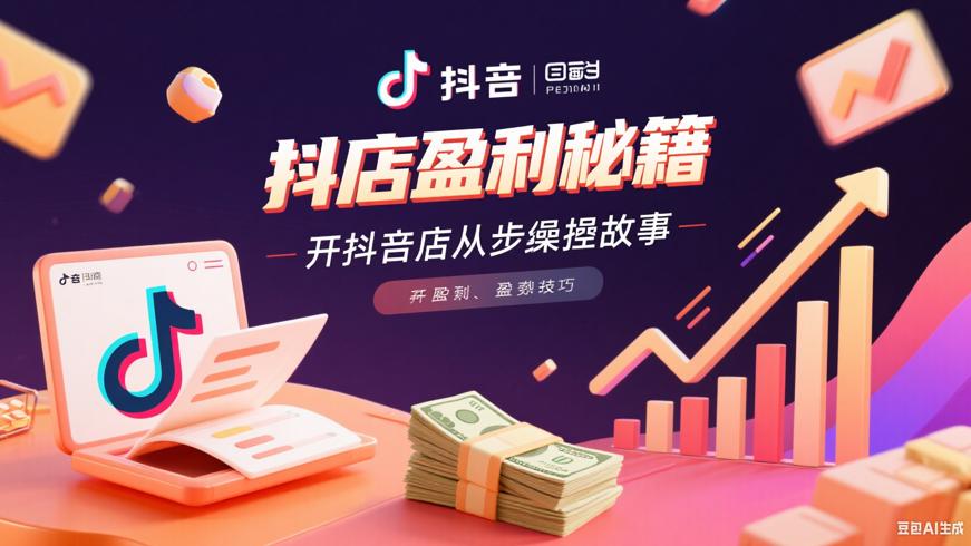 开抖店从起步到盈利的实操故事与技巧