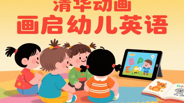 清华幼儿英语启蒙动画48集：开启幼儿英语学习大门