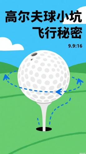 高尔夫球表面小坑蕴藏的飞行秘密
