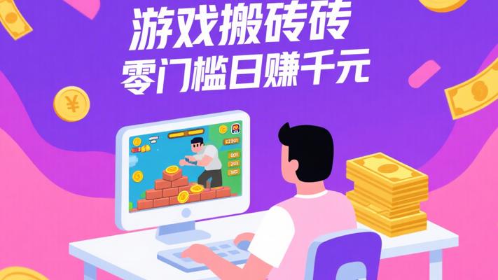 游戏全自动搬砖：日赚千元的零门槛致富路
