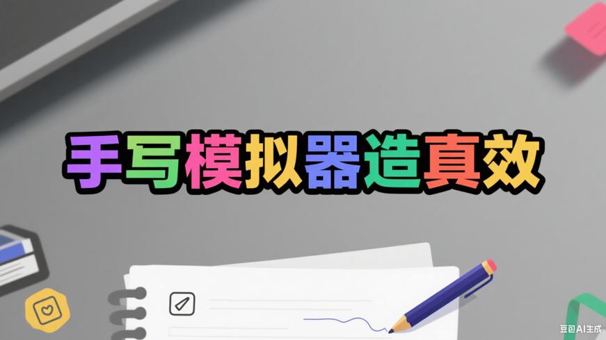 手写模拟器：轻松打造逼真手写效果