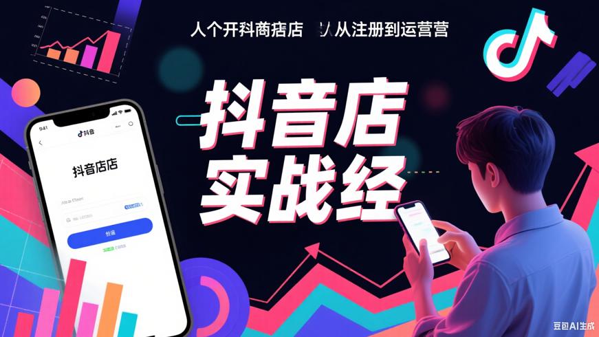 个人开抖音店从注册到运营的实战经历分享