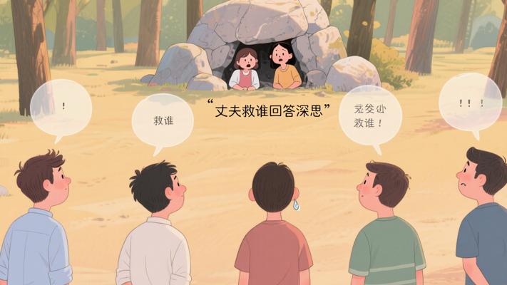五位丈夫面对救谁难题的不同回答令人深思