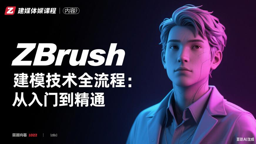 ZBrush建模技术全流程：从入门到精通