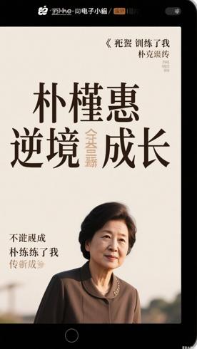《绝望锻炼了我朴槿惠自传》：逆境中的成长史诗