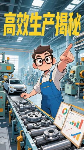 漫画丰田生产方式揭秘高效生产的经典读本