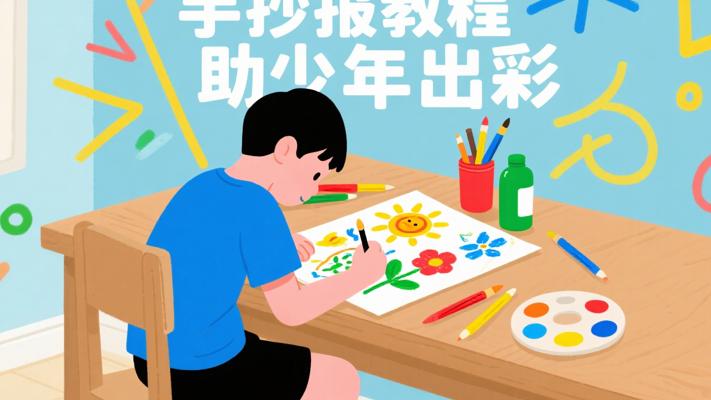 《手抄报大作战》：助力少年打造出彩手抄报