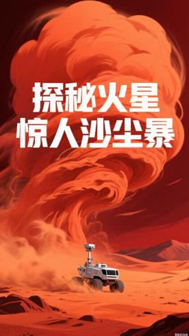 火星上的沙尘暴规模到底有多么惊人