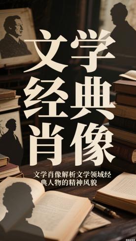 文学肖像解析文学领域经典人物的精神风貌